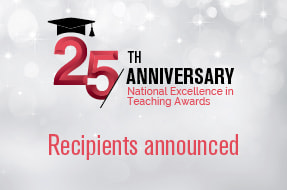 Inspirational teachers and educators receive National Excellence in Teaching Awards